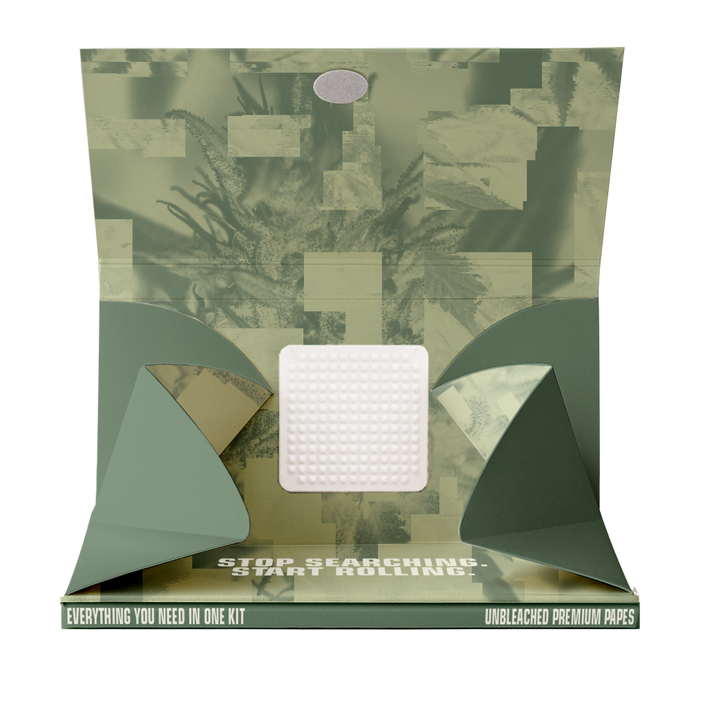 GREEN ALL IN ONE ROLLING KIT UNBLEACHED