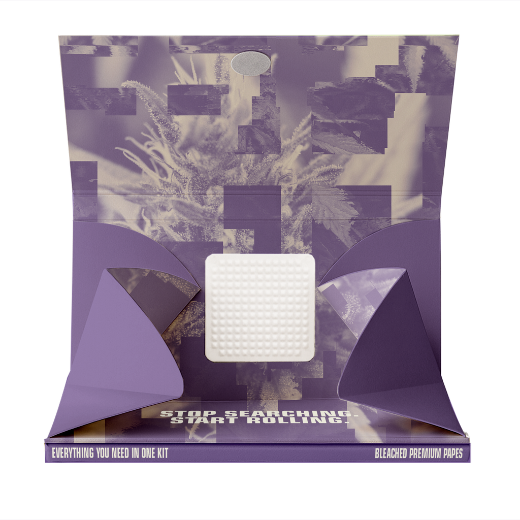 LIMITED PURPLE ALL IN ONE ROLLING KIT BLEACHED